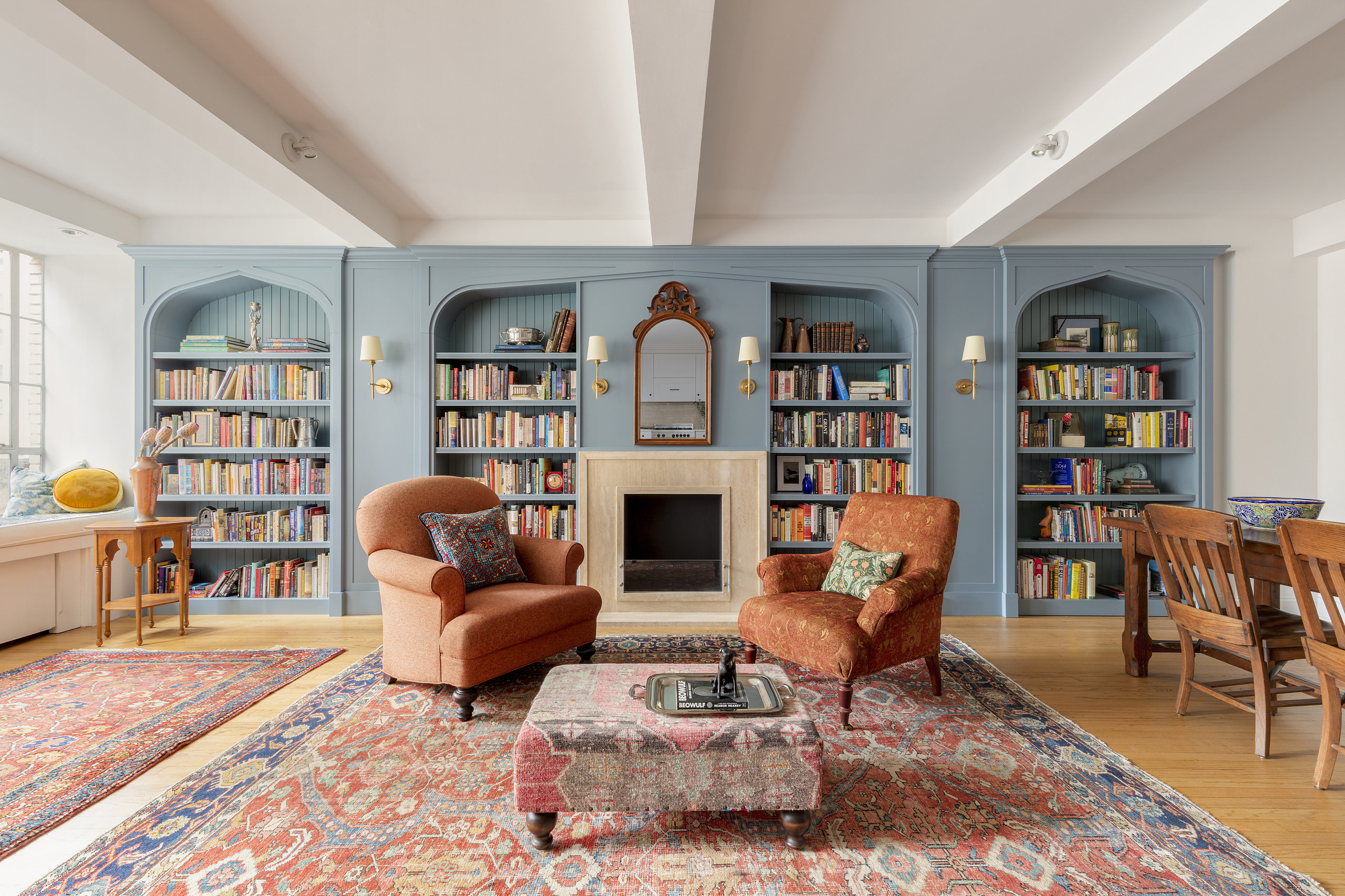 Midtown Residence, residential interior in Manhattan built by AIK Renovations, New York general contractor