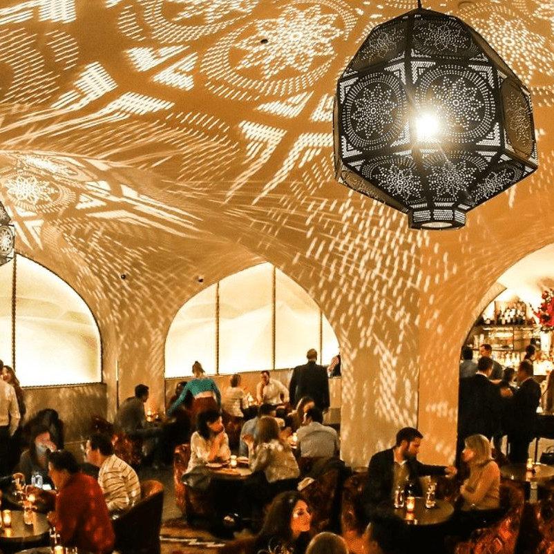 Celon Bar & Lounge, restaurant interior in Manhattan built by AIK Renovations, New York general contractor